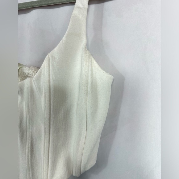 Brock Collection x H&M white corset size M - Picture 6 of 6